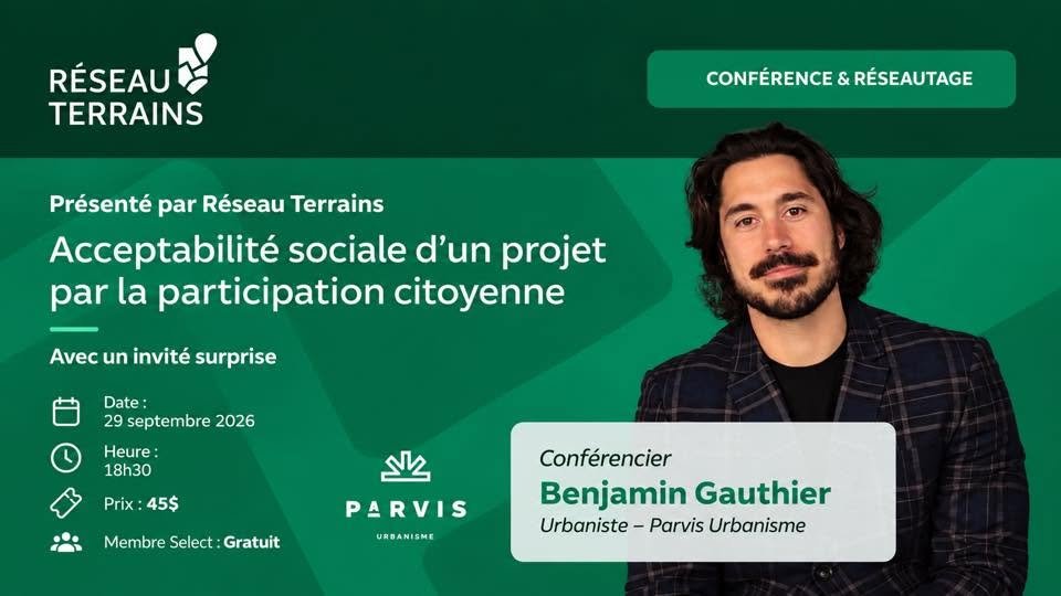 Acceptabilité sociale d&rsquo;un projet par la participation citoyenne