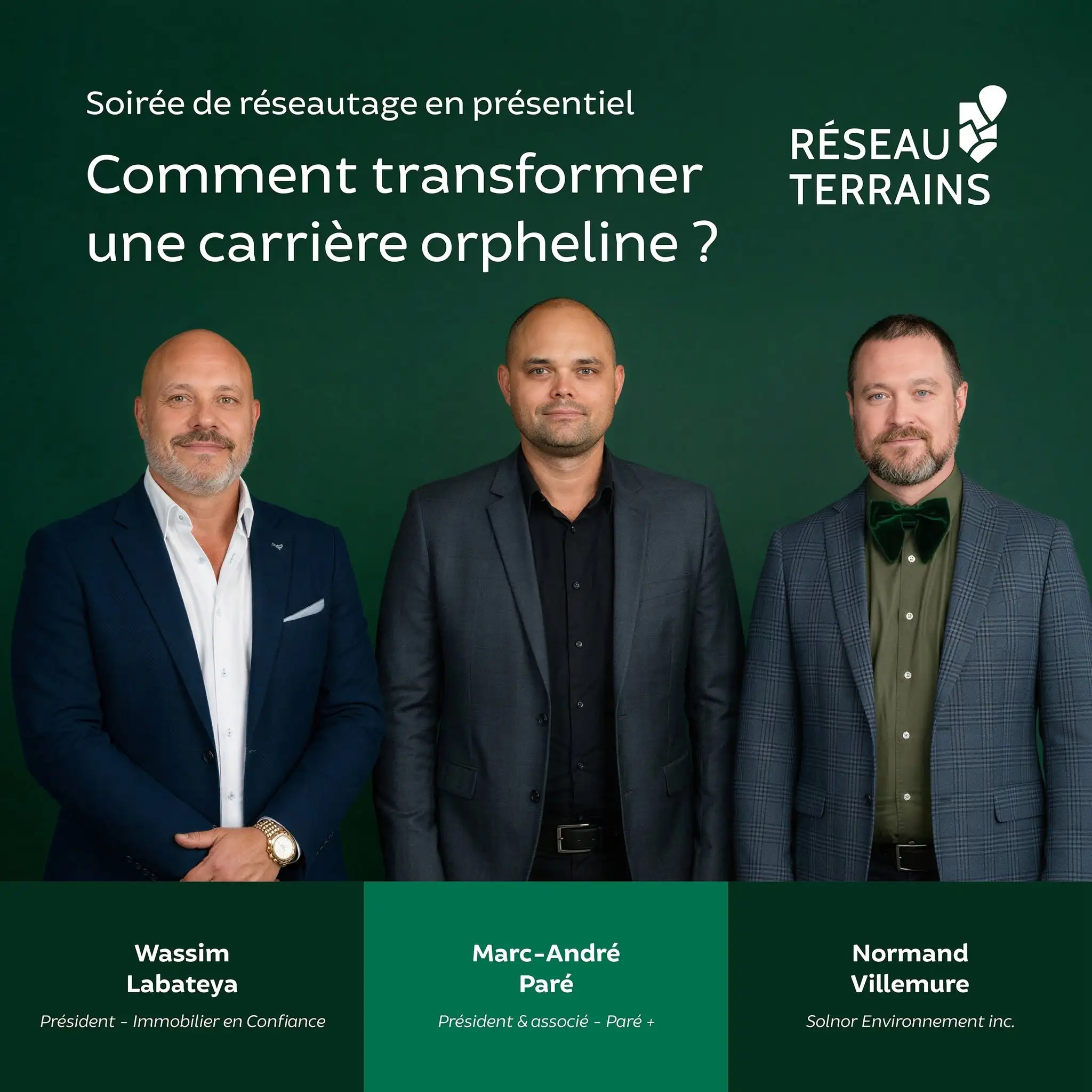 Comment transformer une carrière orpheline